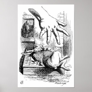 White Rabbit Poster