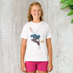 White Rabbit Running Away T Shirt