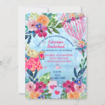 White Rabbit Story Tale Unmerry Födelsedagsfest