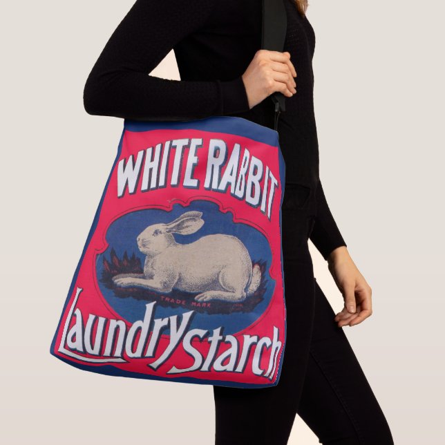 White Rabbit Tvätt Starch Axelväska (Närbild)