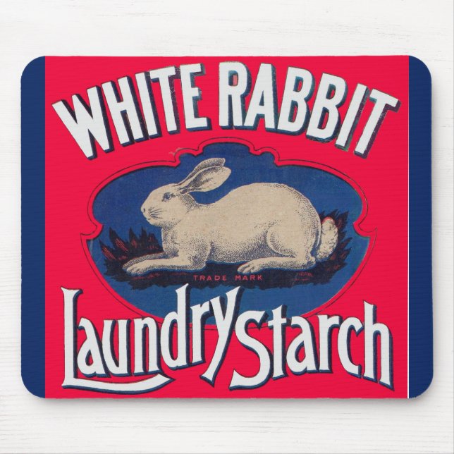 White Rabbit Tvätt Starch Musmatta (Framsidan)