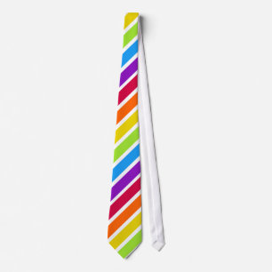 White Rainbow Diagonal Rand Slips