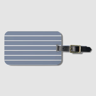 White Rand Luggage Tag Bagagebricka