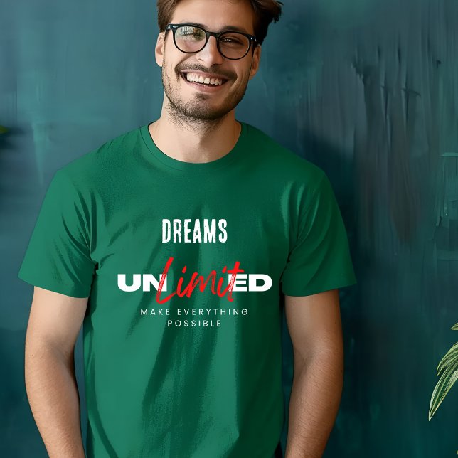 White Red Dreams Unlimited T Shirt (Skapare uppladdad)