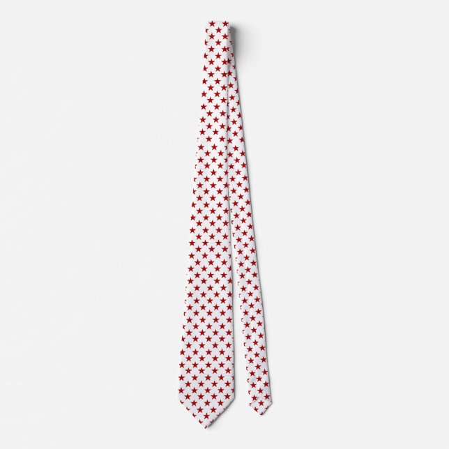 White Red Star Mönster Work, Studenten, Gift Slips (Framsida)