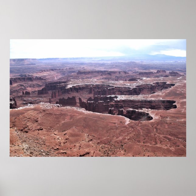 White Rim Road Poster (Framsidan)