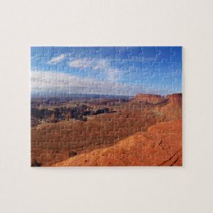 White Rim-utsiktspunkten vid Canyonlands nationalp Pussel