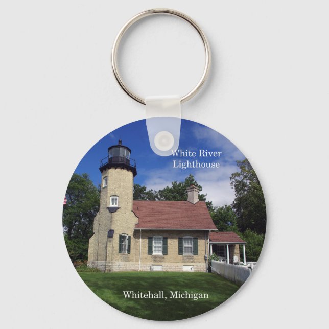 White River Lighthouse nyckelring (Framsida)
