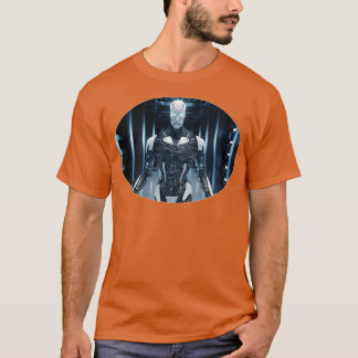 White Robot Terminator T Shirt