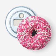 White Rosa Sprinkles Donut