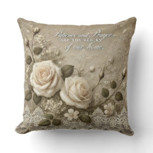White Rose Lace AI-konst 