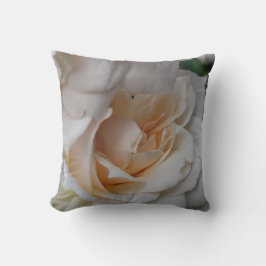 White Rose Pillow Kudde