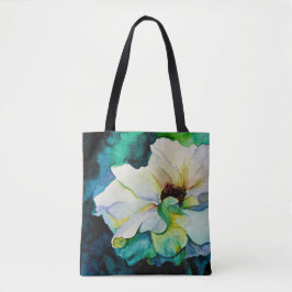White Rose Totebag Tygkasse