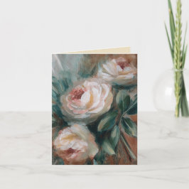 White Roses [3 sizes avail] Kort