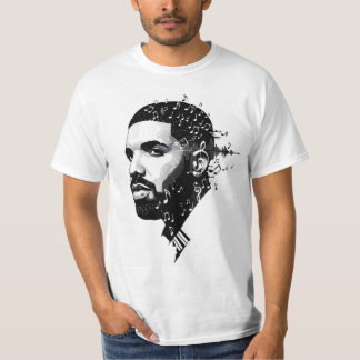 White Round Nacke Drake Fläkt T-Shirt - Kanadensis