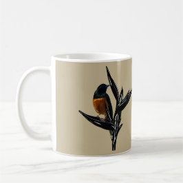 White Rumped Shama Bird Kaffemugg