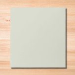 White Sage Solid Färg Anteckningsblock<br><div class="desc">White Sage Solid Färg</div>