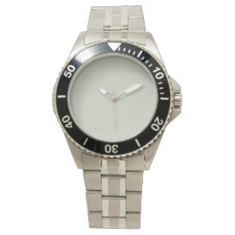 White Sage Solid Färg Armbandsur