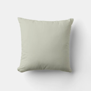 White Sage Solid Färg Kudde