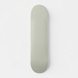 White Sage Solid Färg Mini Skateboard Bräda 18,5 Cm