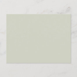 White Sage Solid Färg Vykort