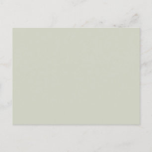 White Sage Solid Färg Vykort