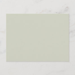 White Sage Solid Färg Vykort