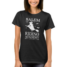 White Salem Riding Academy Halloween Witch Graphic