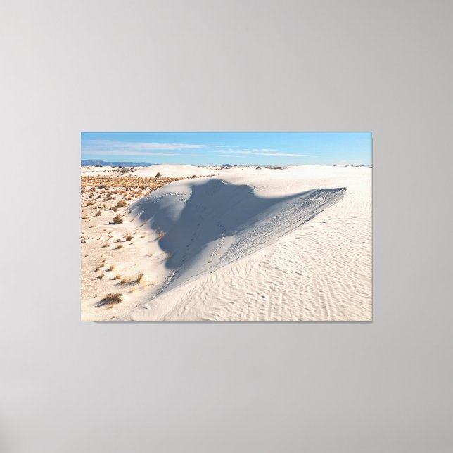 White Sand Dunes Canvastryck (Framsida)