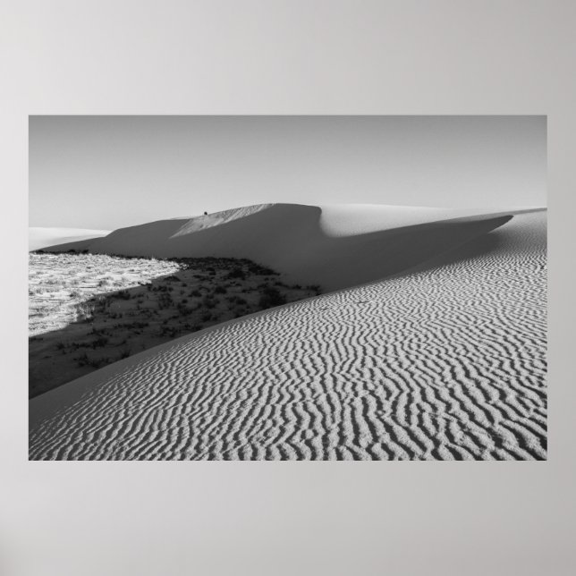 White Sand Dunes nationalpark Poster (Framsidan)