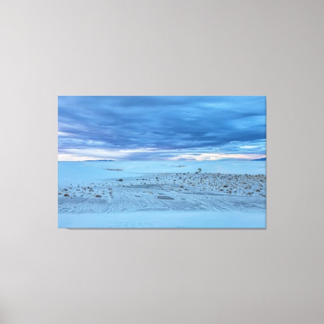 White Sand National Park Canvastryck (Framsida)