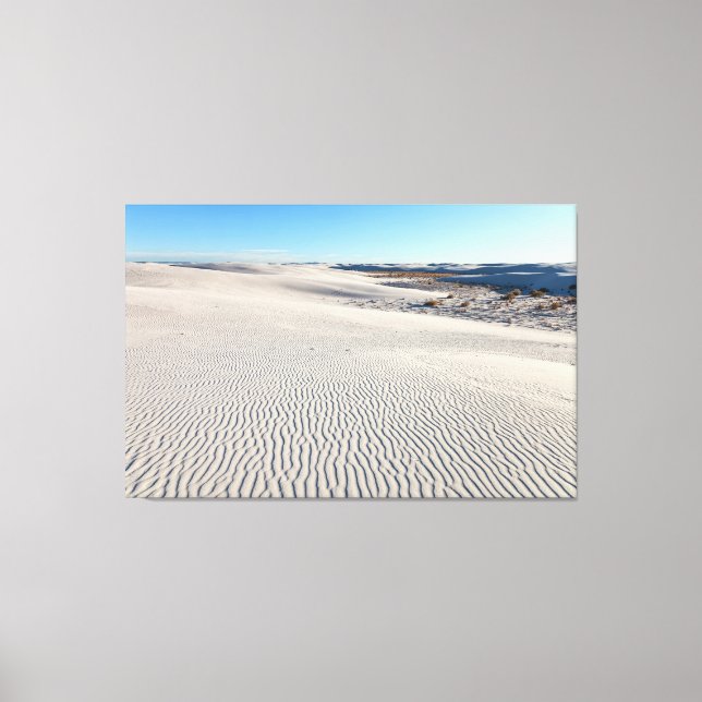 White Sands Dunes Canvastryck (Framsida)