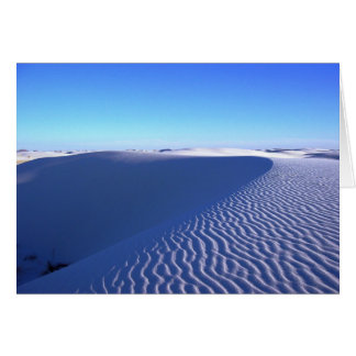 White Sands Hälsningskort