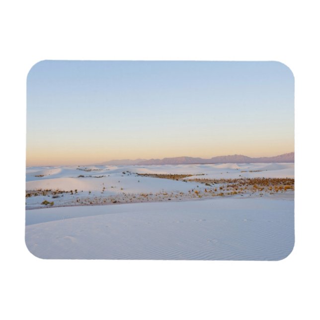 White Sands National Monument, Transverse Dunes Magnet (Horisontell)