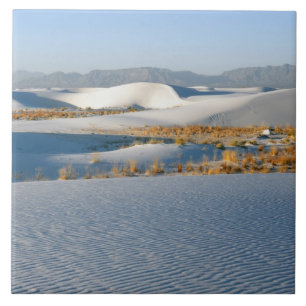 White Sands National Monument, tvärgående dyner Kakelplatta