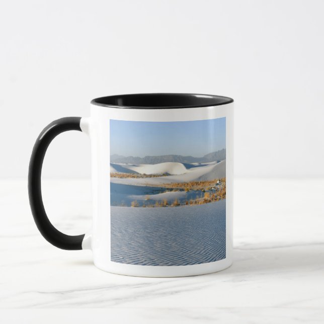 White Sands National Monument, tvärgående dyner Mugg (Vänster)