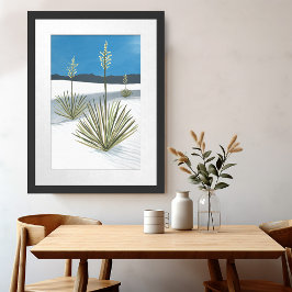 White Sands National Park Art Poster