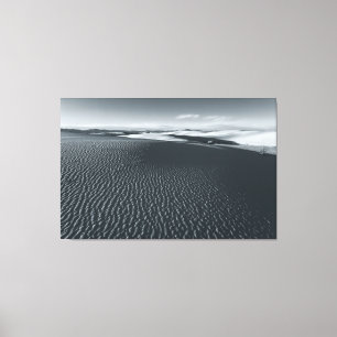 White Sands National Park BW Canvastryck