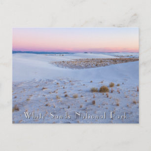 White Sands National Park Hisnande Utsikt Vykort