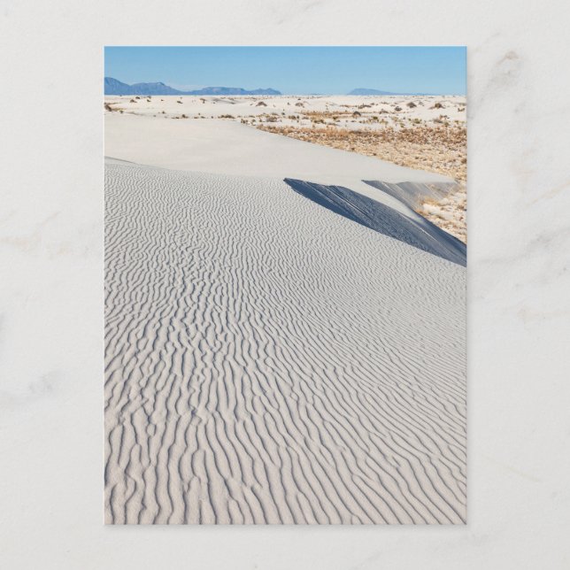 White Sands National Park Landcape Vykort (Framsida)