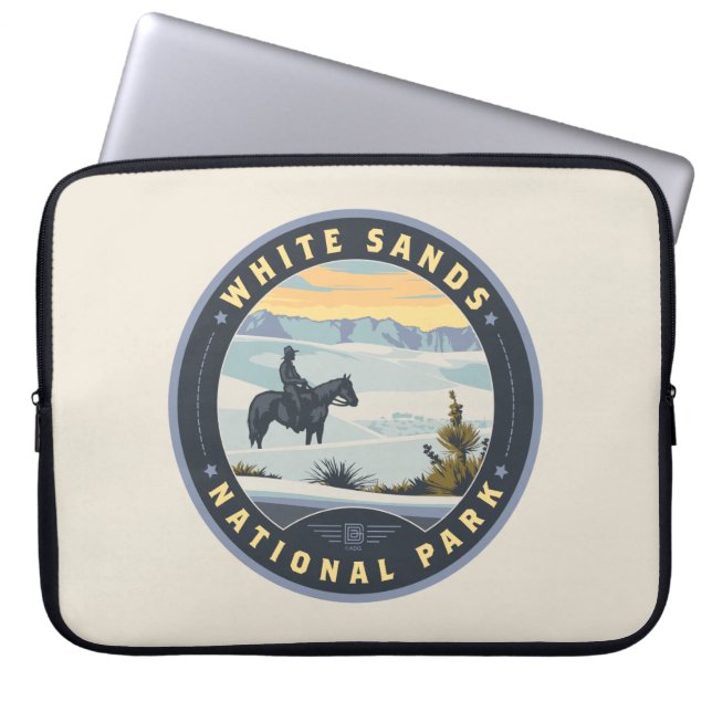 White Sands National Park Laptop Fodral (Framsidan)