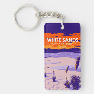 White Sands National Park New mexico Vintage