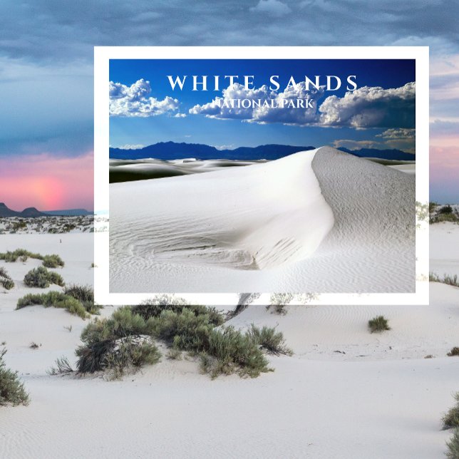 White Sands National Park, New Mexico vykort (Skapare uppladdad)
