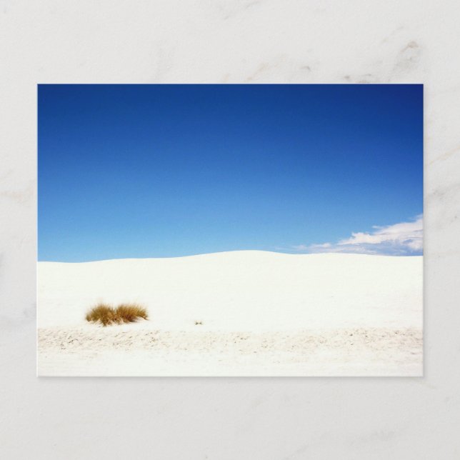 White Sands National Park, New mexico Vykort (Framsida)