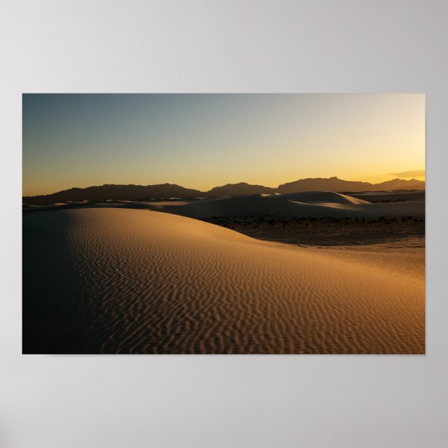 White Sands National Park Poster (Framsidan)