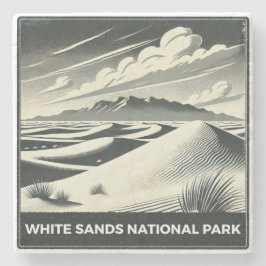 White Sands National Park Stenunderlägg