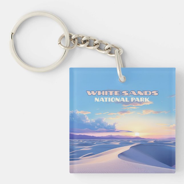 White Sands National Park Sunset Dunes New mexico (Framsidan)