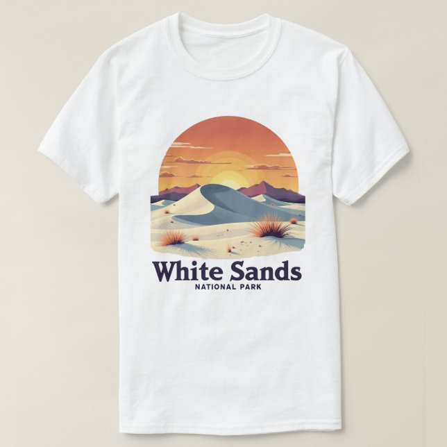 White Sands National Park T Shirt (Design framsida)
