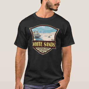 White Sands National Park Travel Art Vintage T Shirt