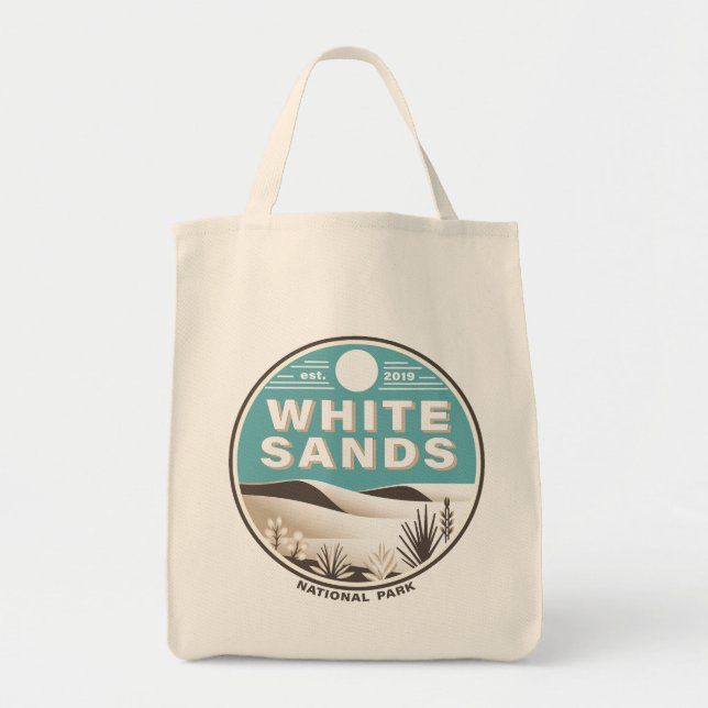 White Sands National Park Tygkasse (Framsidan)